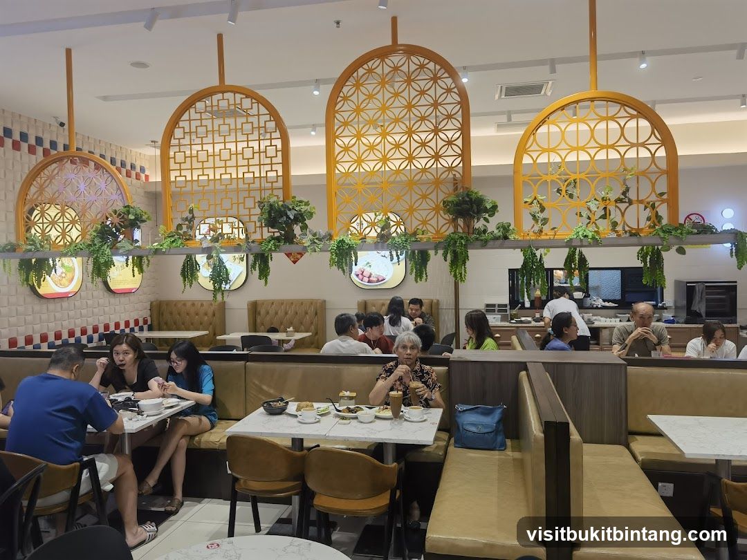 Restaurant Interior with Decorative Arches