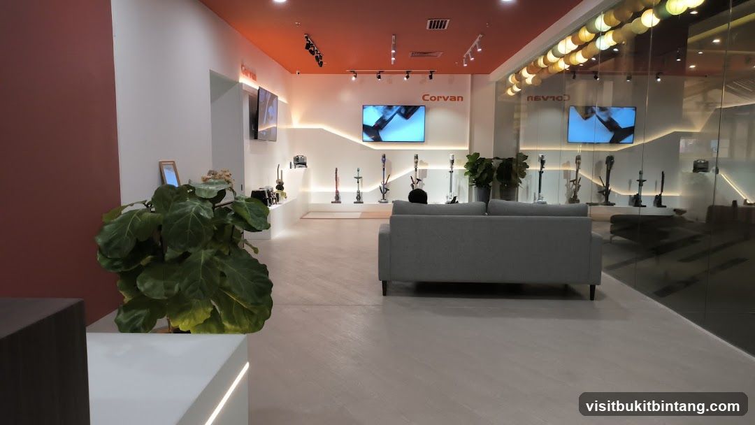 Corvan Store Interior