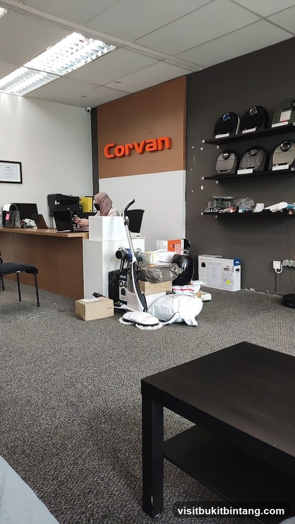 Corvan Store Interior