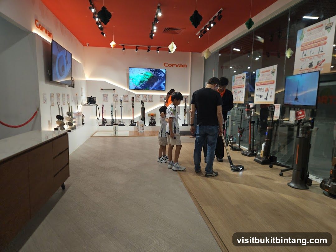 Corvan Store Interior
