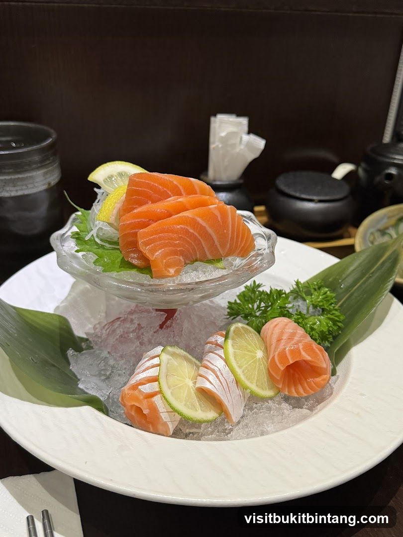 Salmon Sashimi Platter