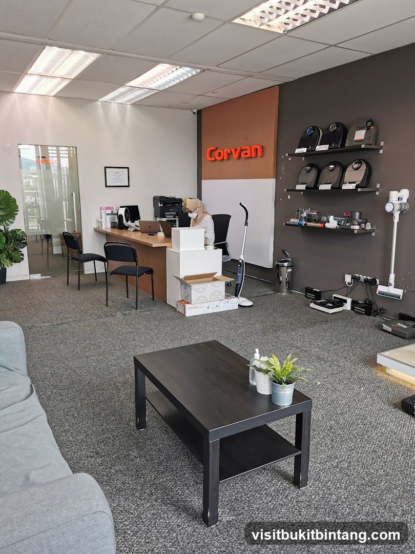 Corvan Showroom