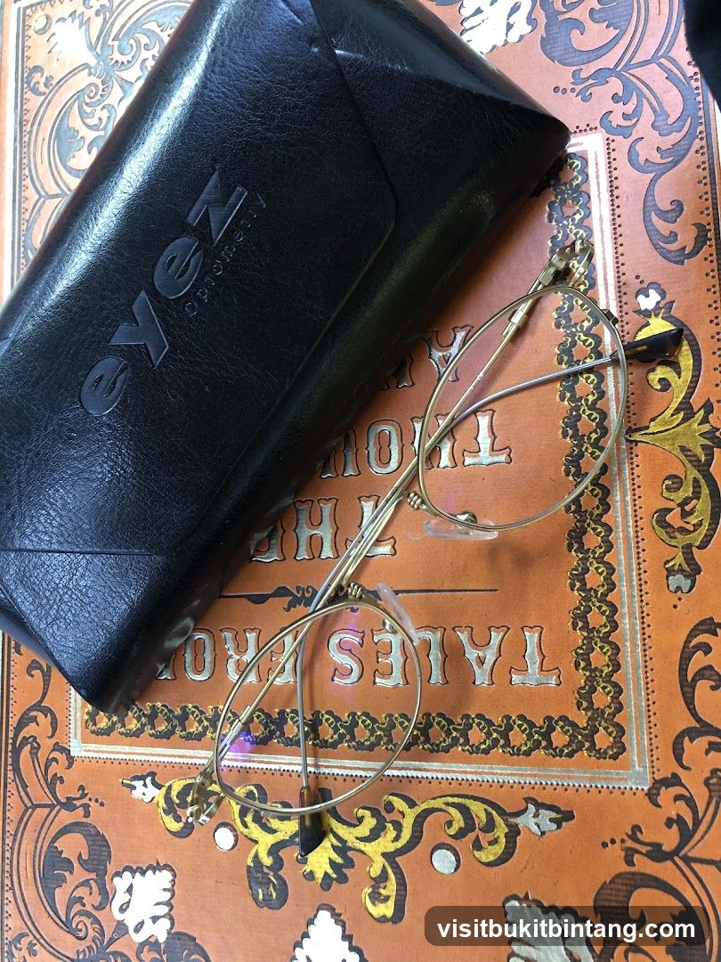 Eyeglasses and Case