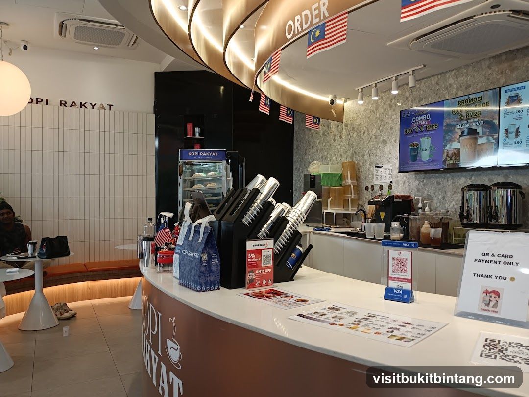 Kopi Rakyat Cafe Counter