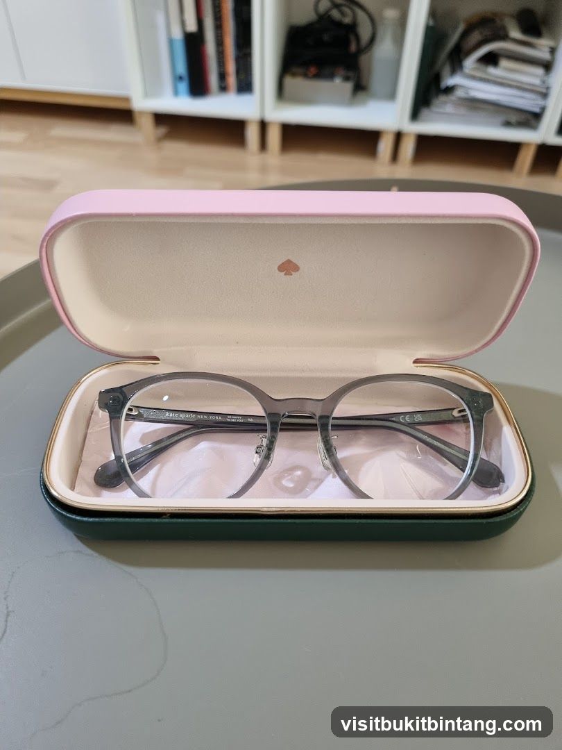 Eyeglasses in Case