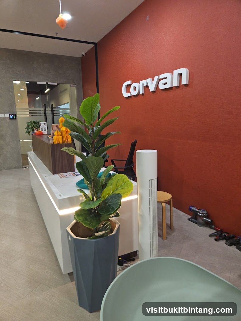 Corvan Store Interior