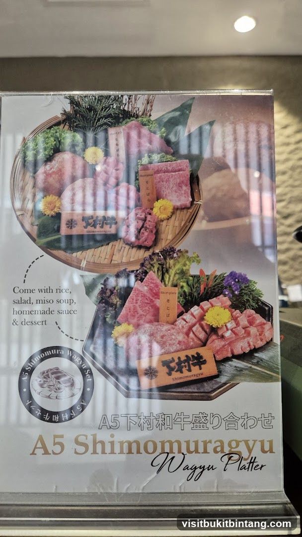 A5 Shimomuragyu Wagyu Platter