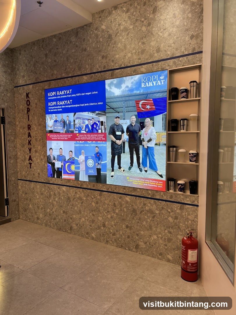 Kopi Rakyat Display