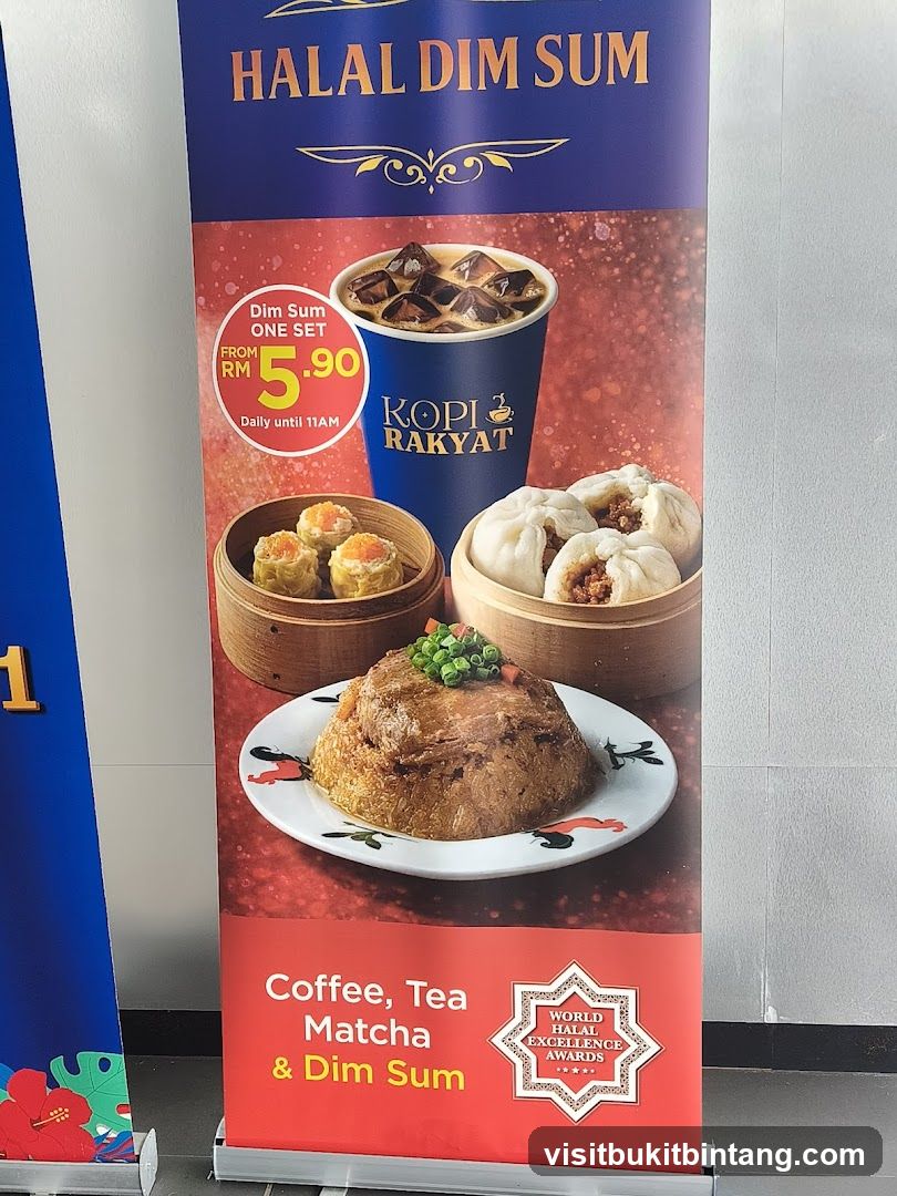 Halal Dim Sum Promotion