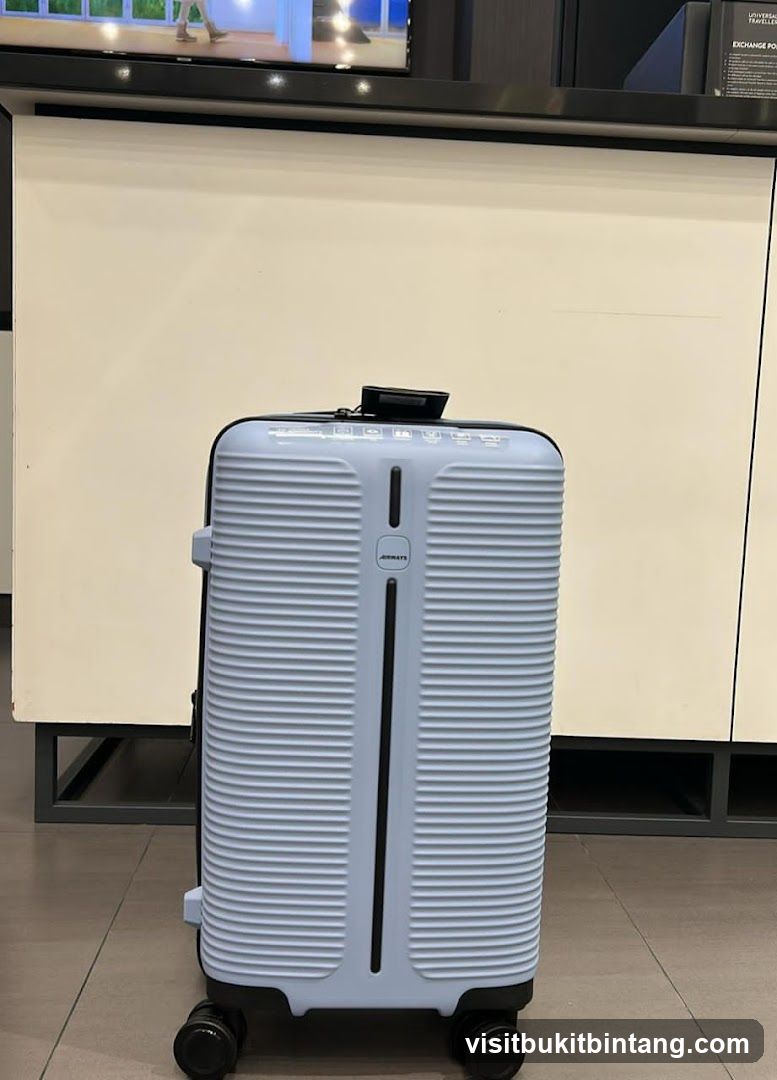 Light Blue Suitcase