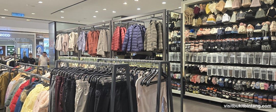 Clothing store interior