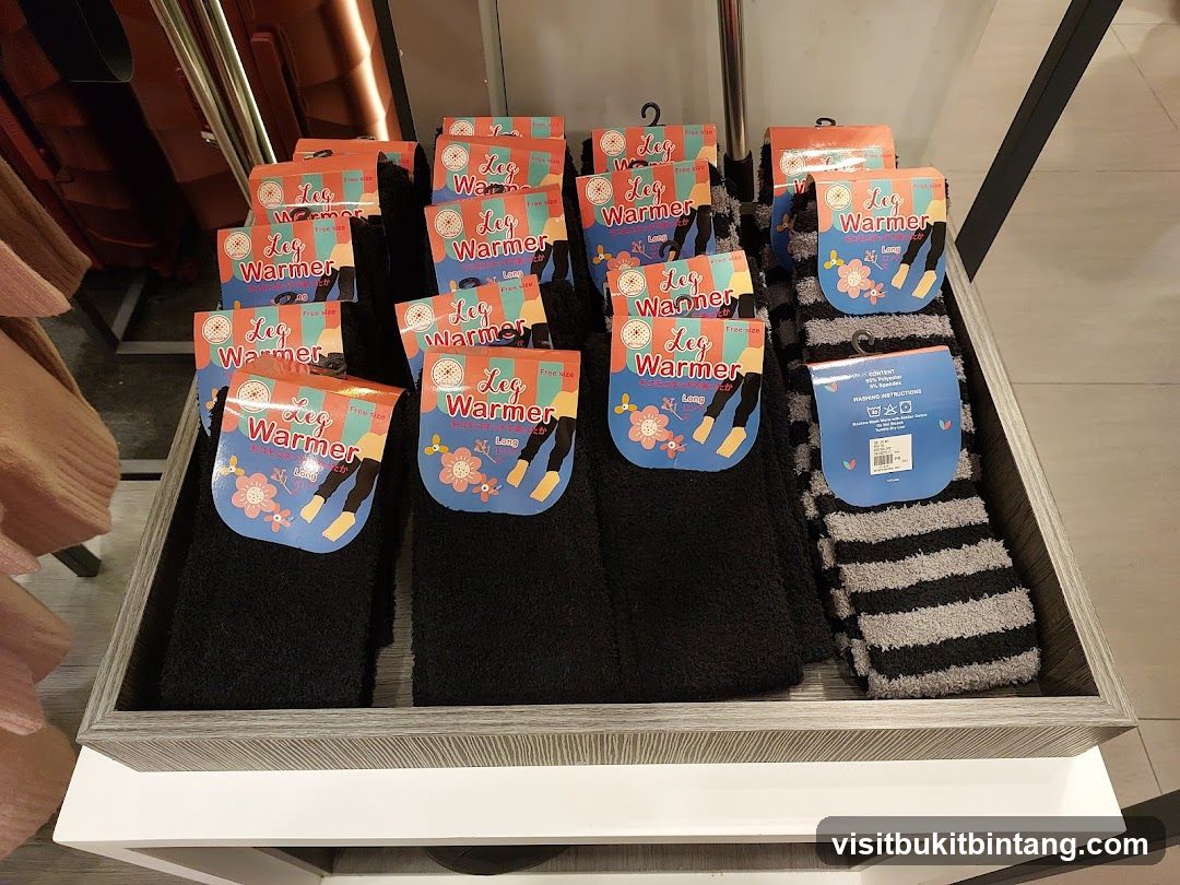 Leg Warmers Display