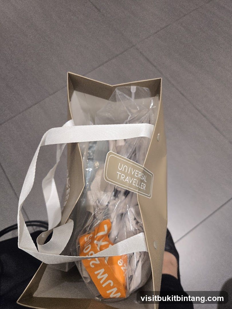 Shopping Bag with Merchandise