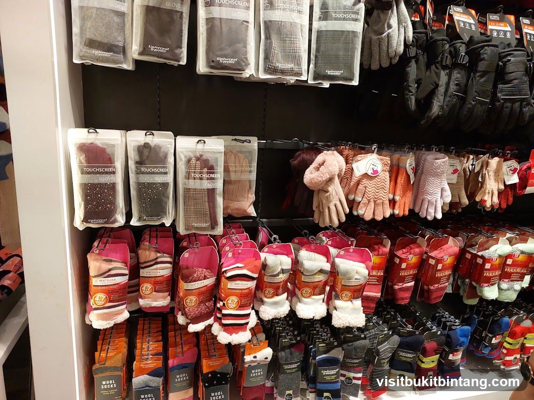 Gloves and Socks Display