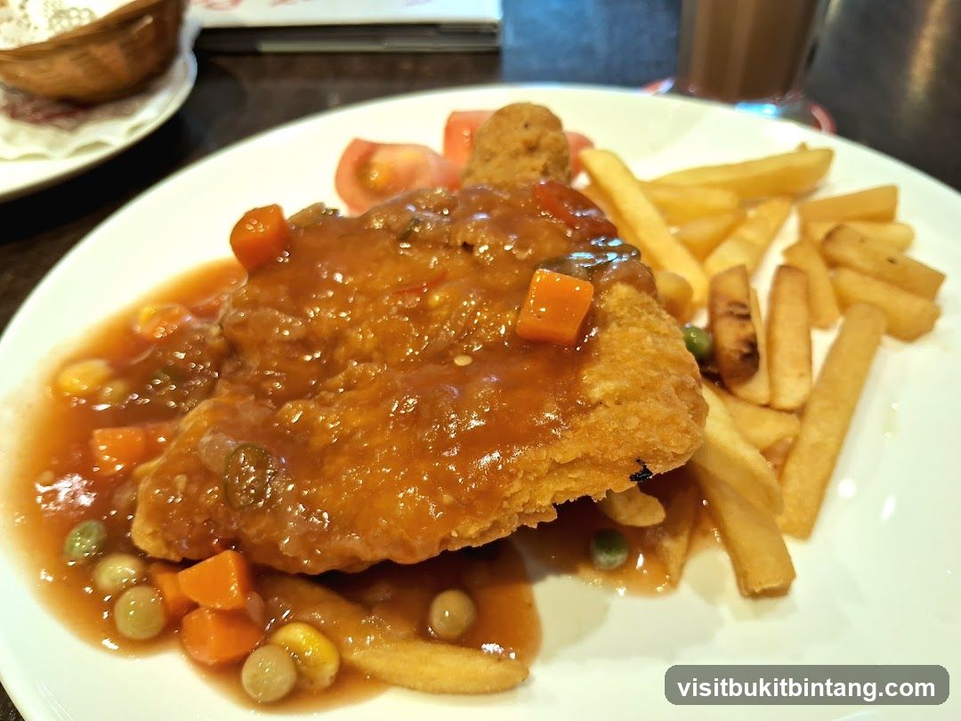 Chicken Chop with Fries