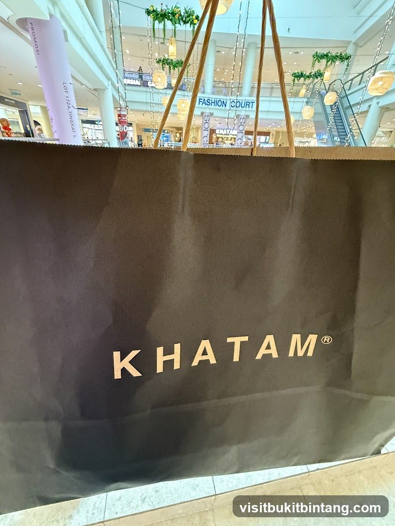 Shopping Bag with Brand Name