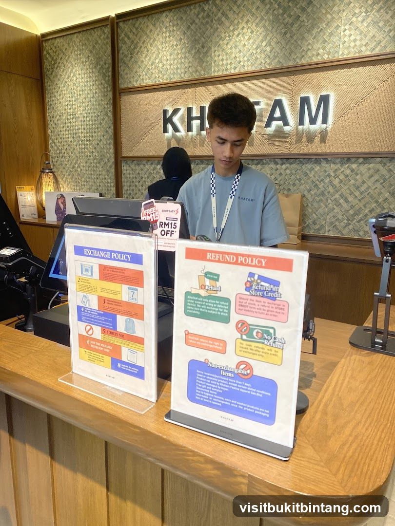Store Counter with Policies