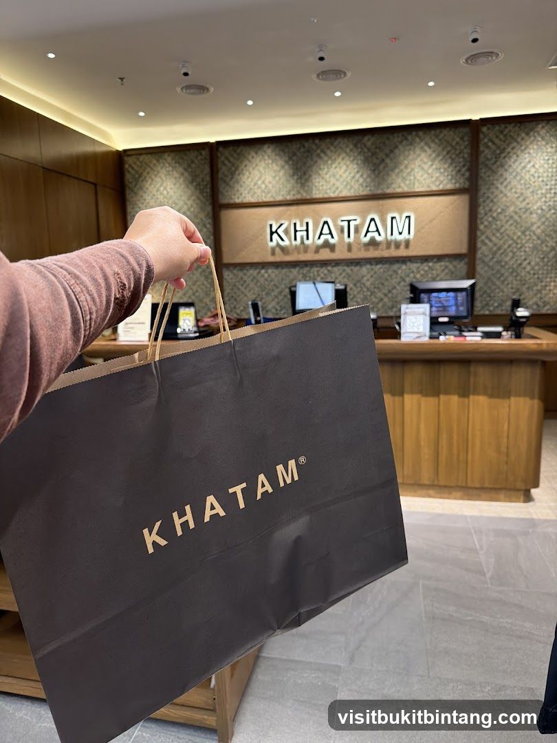 Shopping Bag with Brand Name
