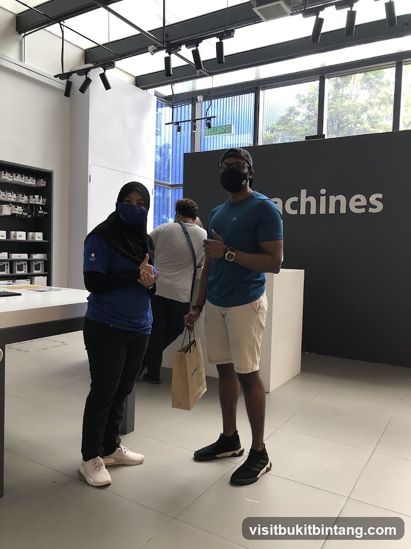 Customers in a store