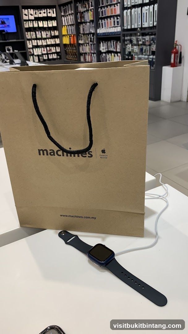 Apple Watch and Shopping Bag