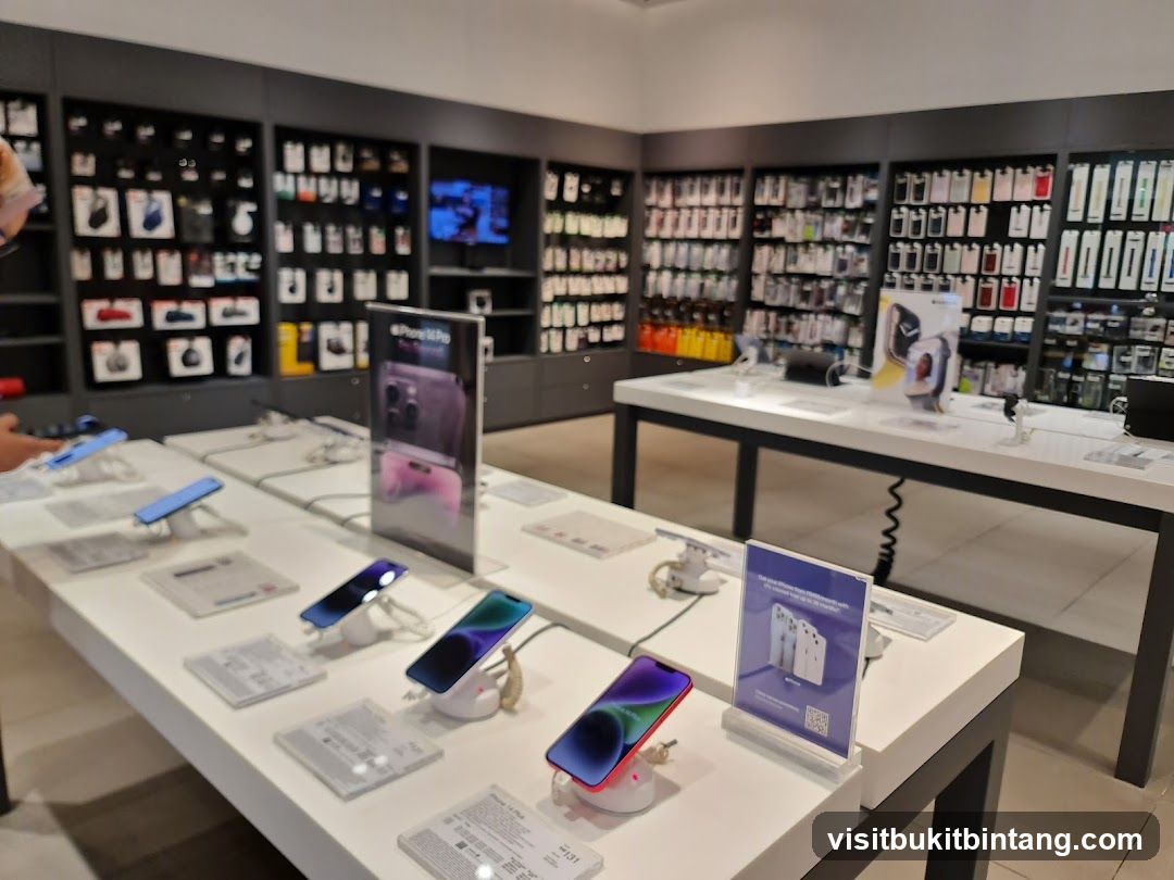 Electronics Store Display