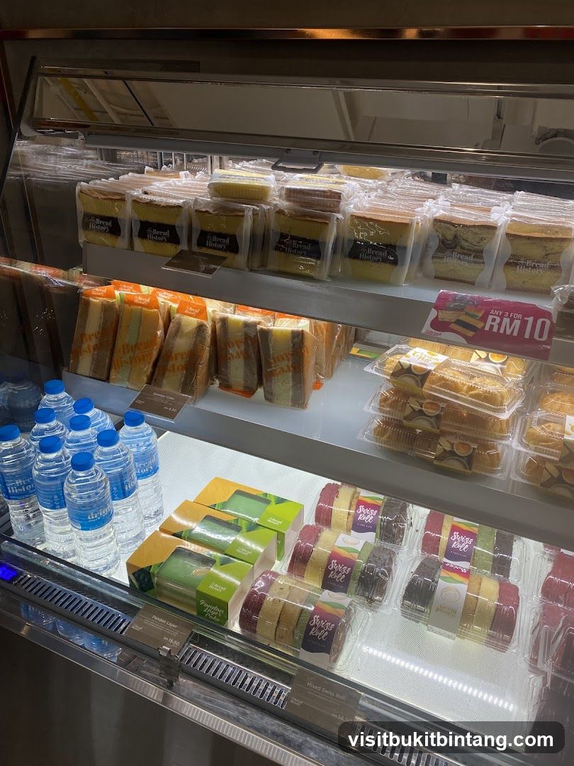 Assortment of Cakes and Sandwiches