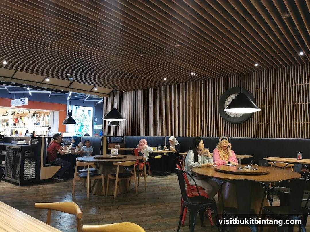 Restaurant Interior with Diners