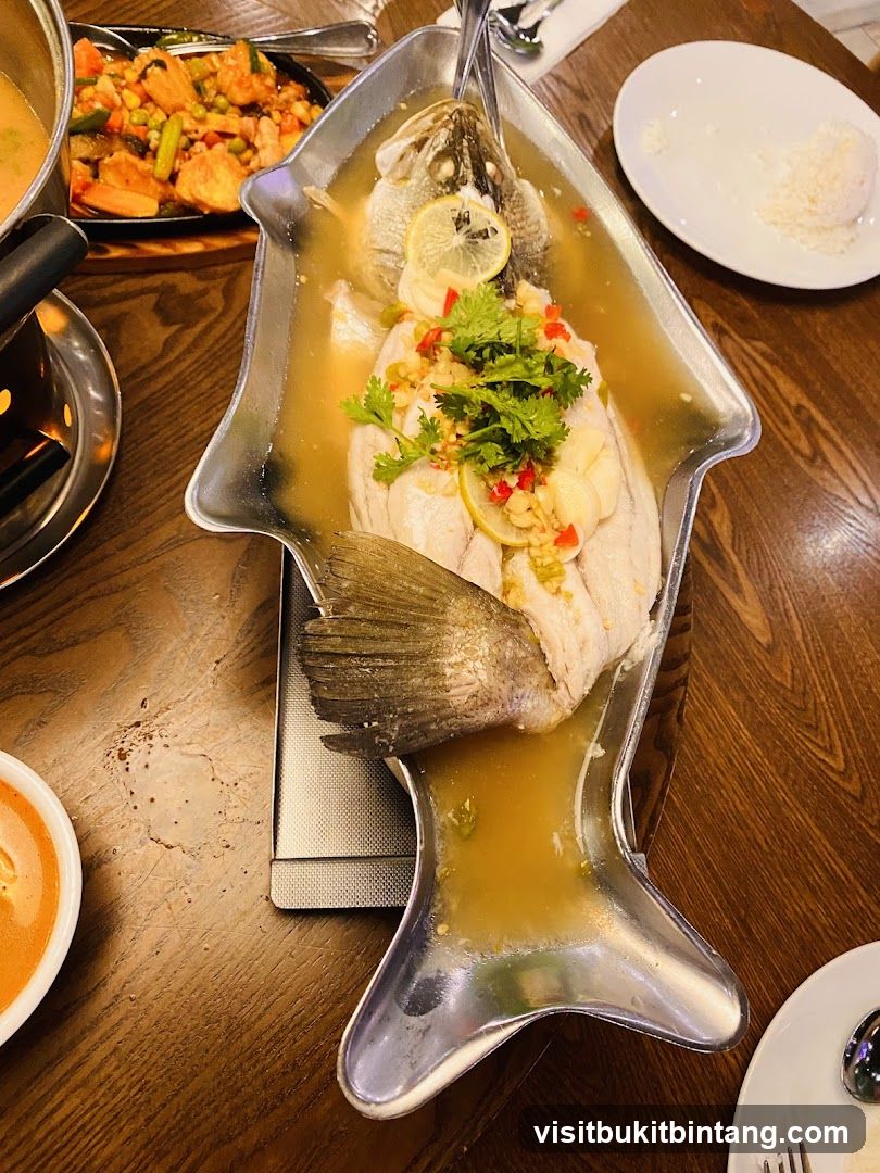 Steamed Fish with Lime and Chili