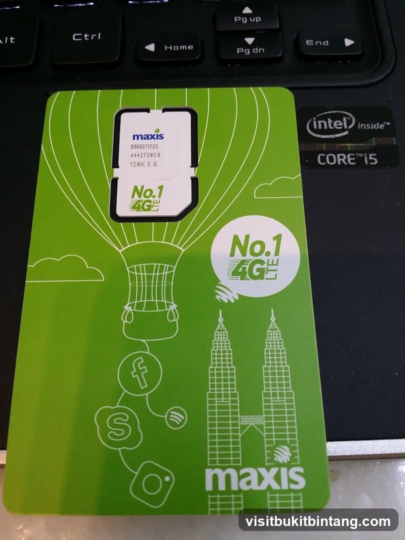 Maxis SIM Card