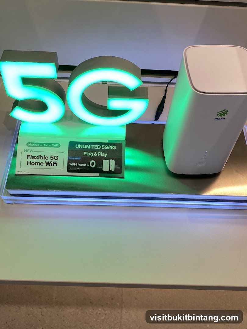 5G Home WiFi Display