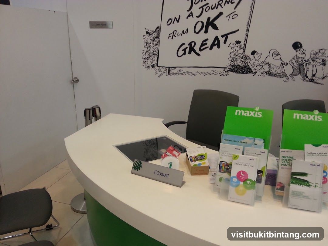 Maxis Store Counter