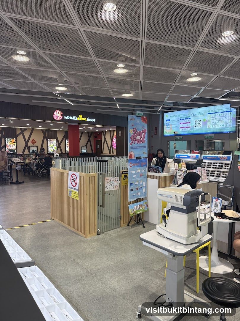 Optical Store and Food Court