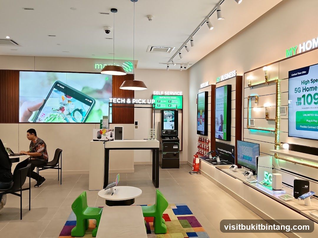 Telecommunications Store Interior