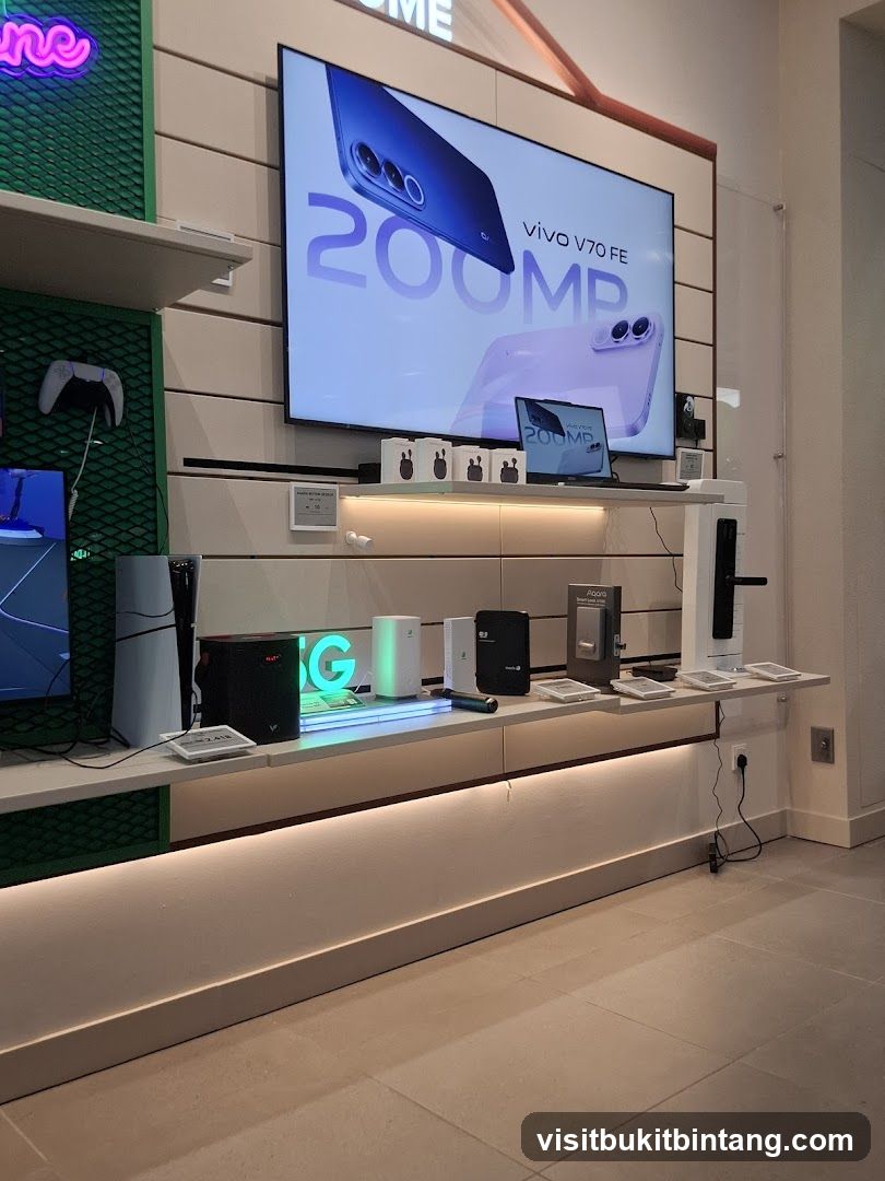 Electronics Store Display