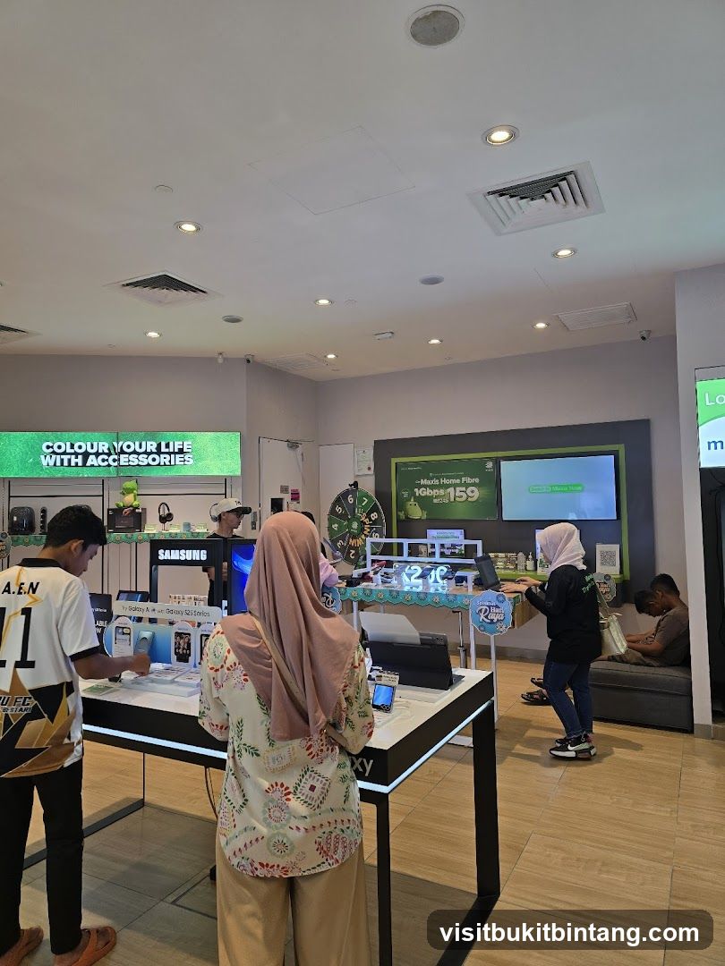 Electronics Store Interior