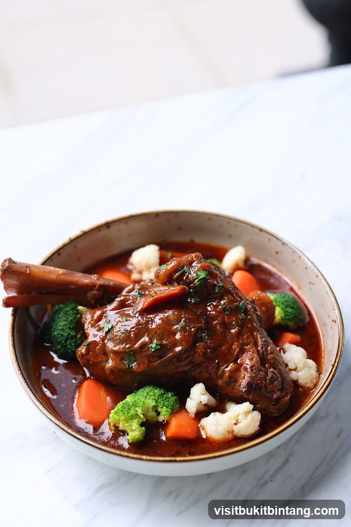 Lamb Shank with Vegetables