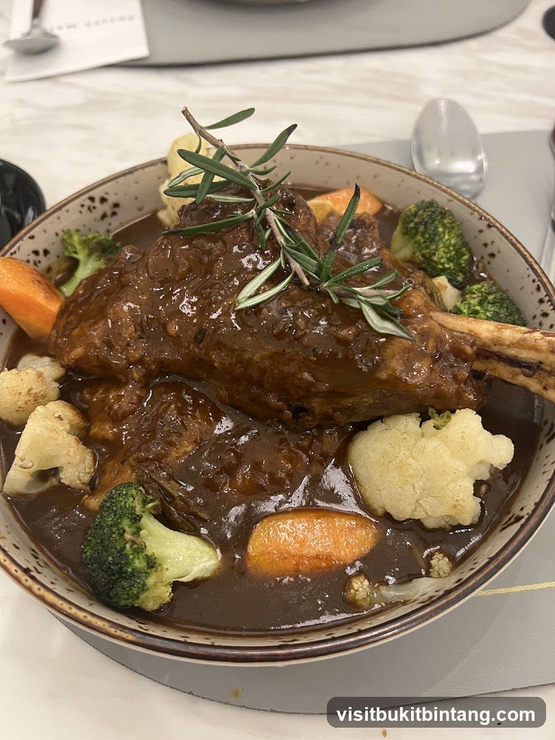 Lamb Shank with Vegetables