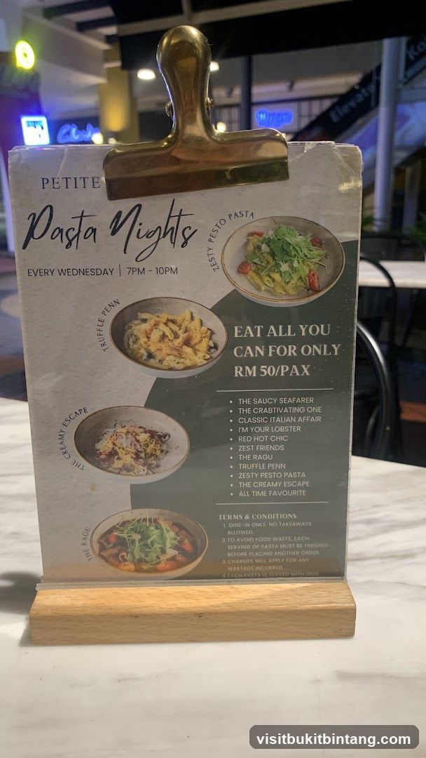 Petite Pasta Nights