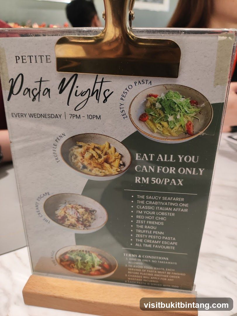 Petite Pasta Nights