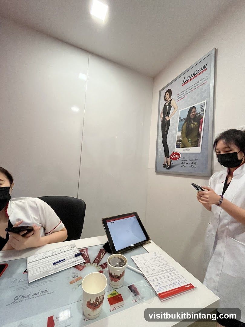 Weight loss clinic consultation