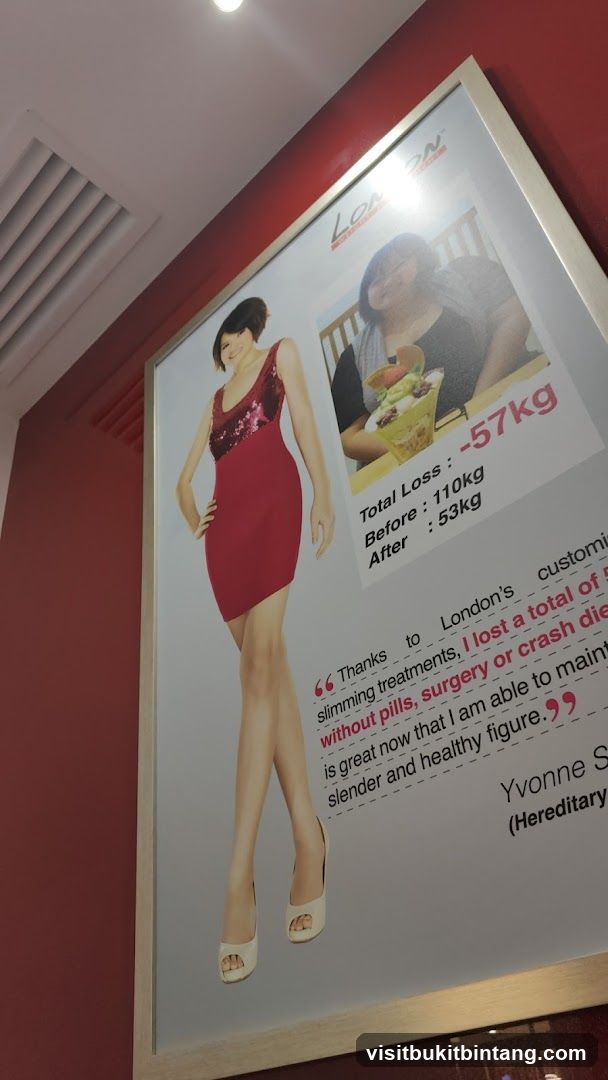 Weight loss advertisement
