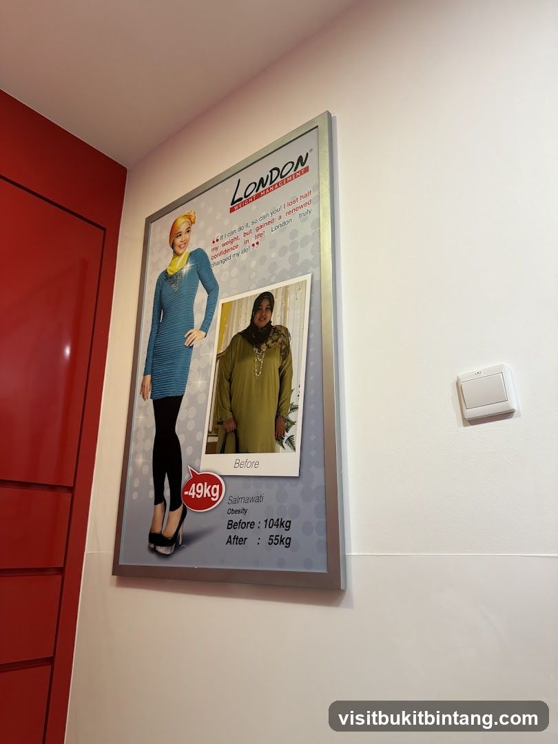 London Weight Management Advertisement
