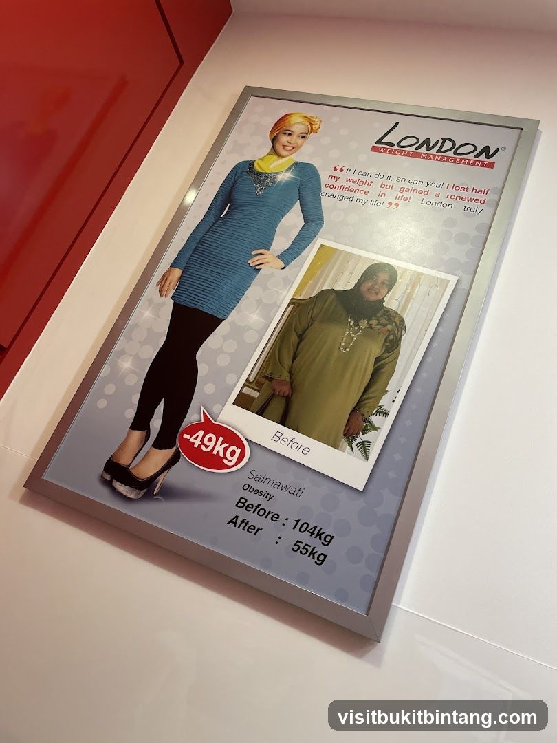 London Weight Management Advertisement