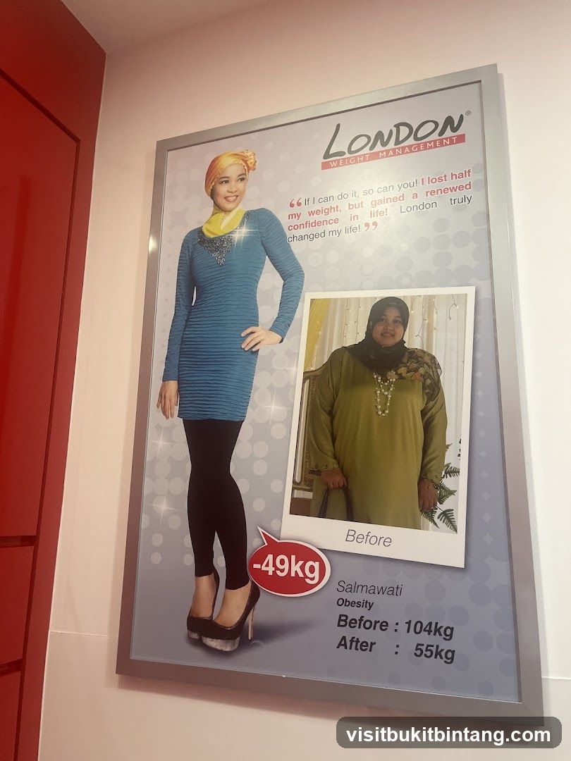 London Weight Management Advertisement