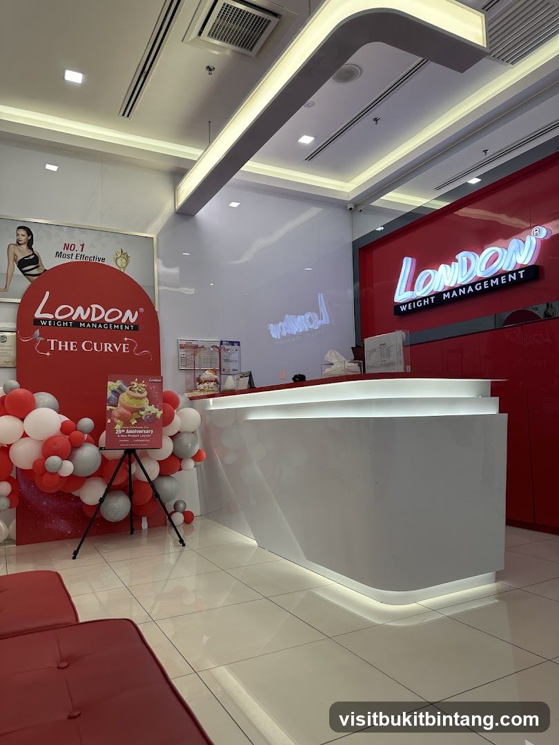 London Weight Management Reception Area
