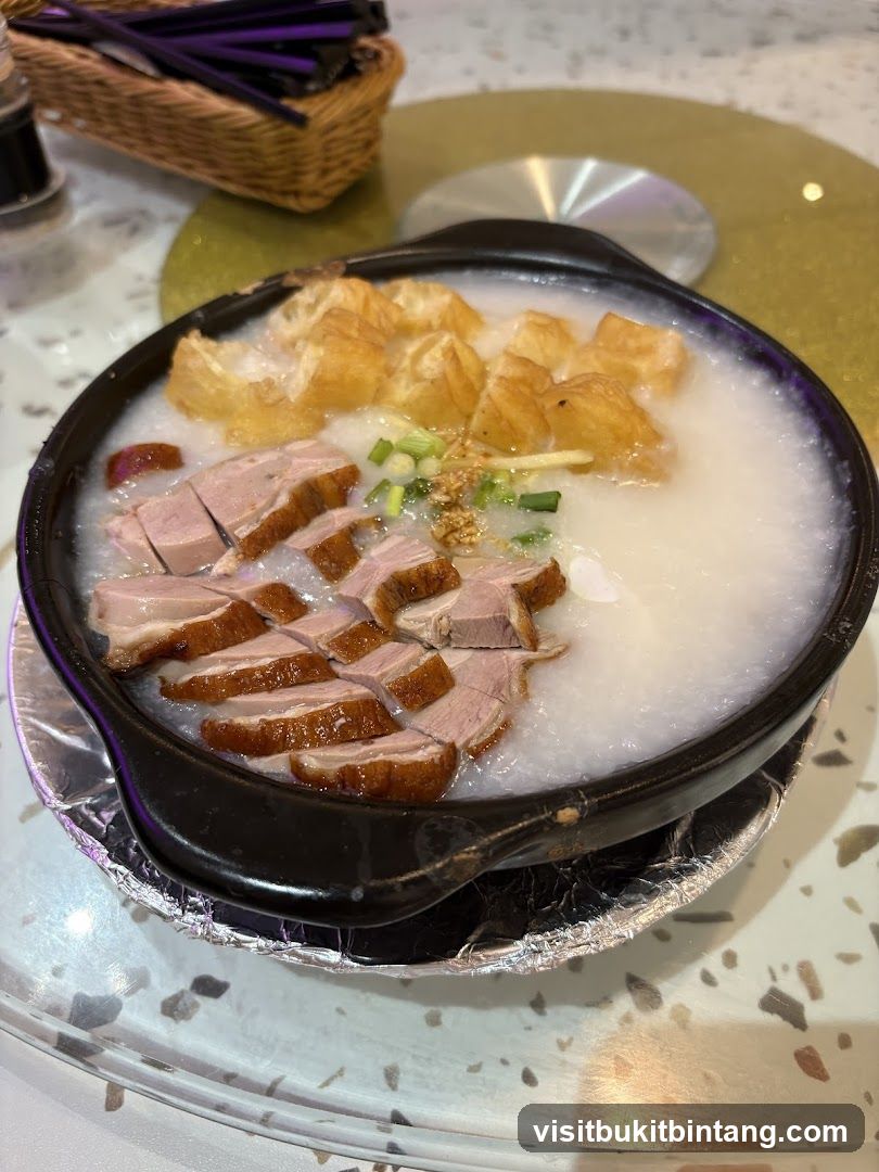 Congee with Duck