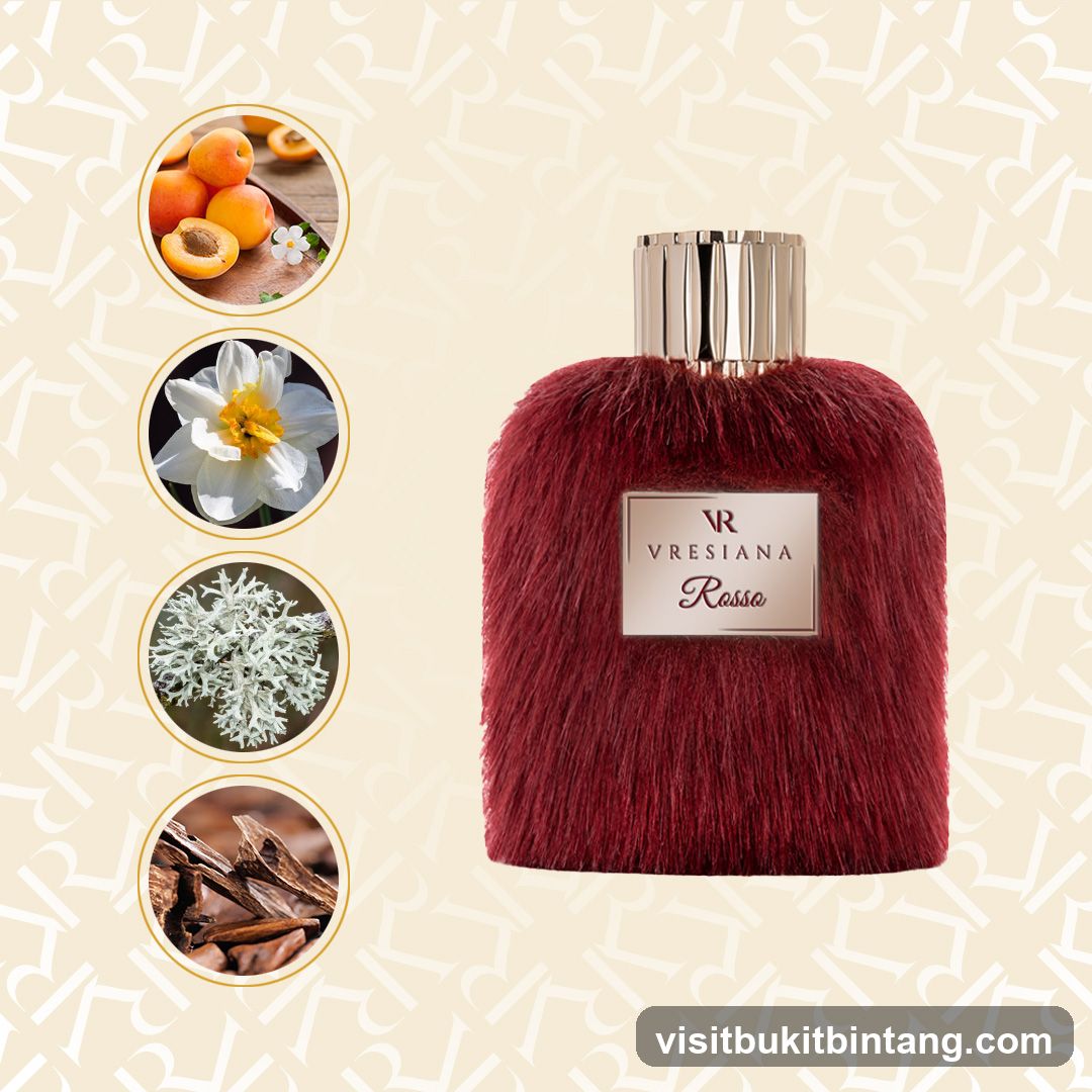 Vresiana Rosso Perfume Bottle