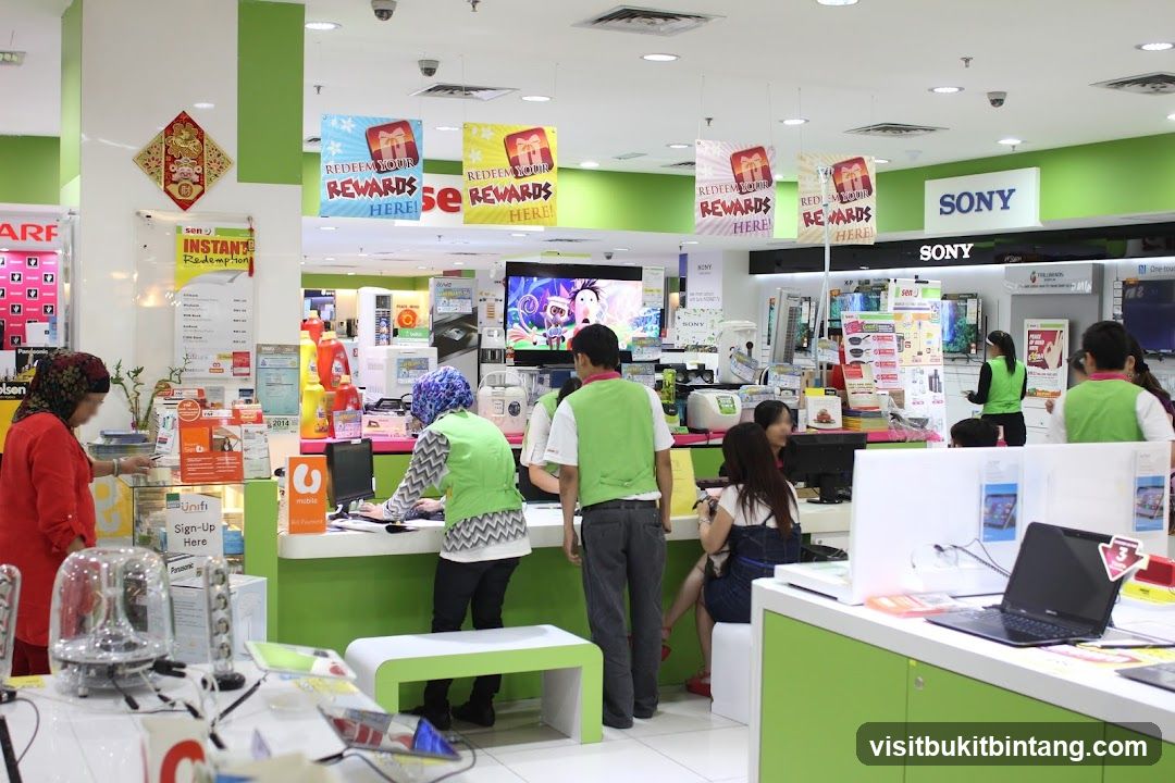 Electronics Store Interior
