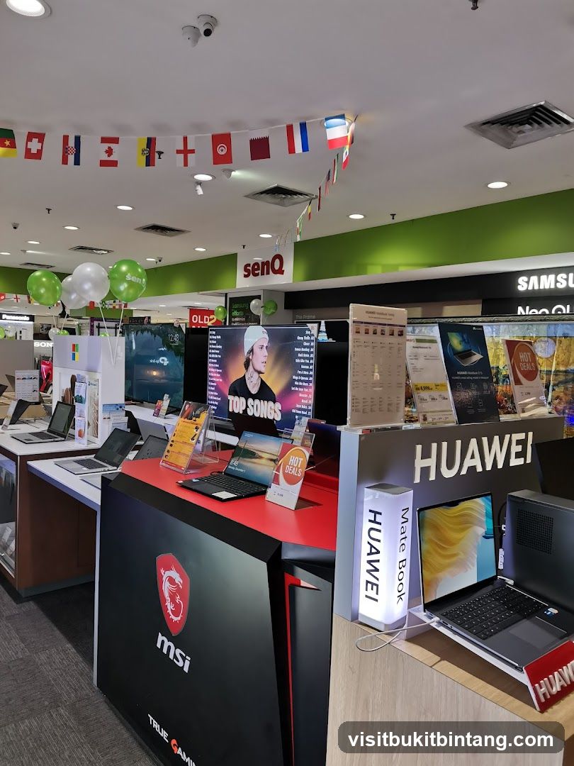 Electronics Store Display