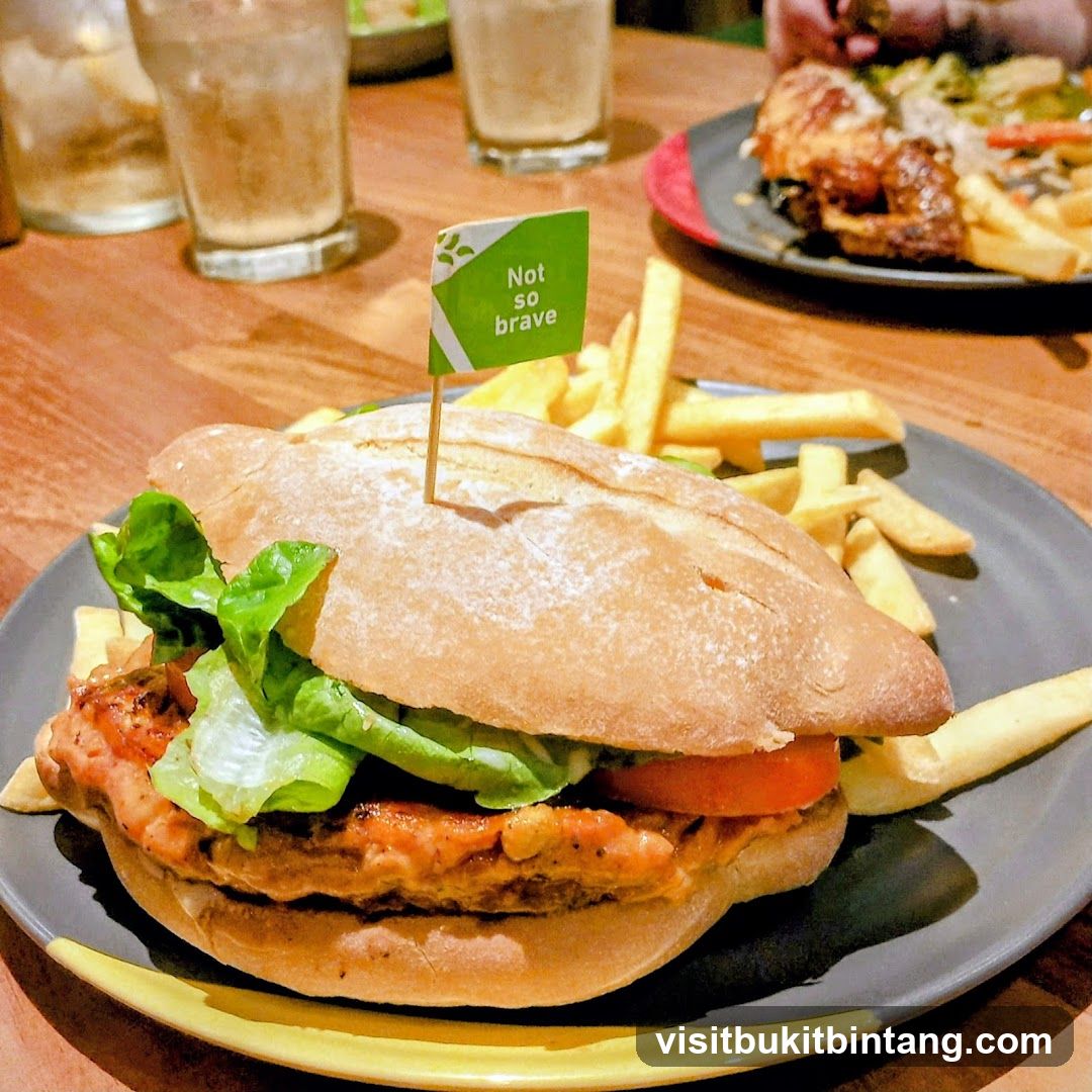 Sandwich and Fries